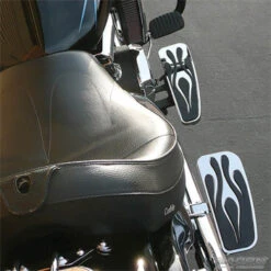 Baron Flame Longboards Driver Floorboards -COB Motorcycle Shop BA700203 01