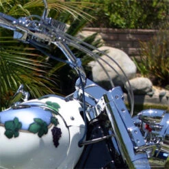 Baron DT Risers For V-Star 1100 & Road Star -COB Motorcycle Shop BA7421RD 03