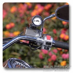 Baron Master Cylinder Mount For 2" Mini-Bullet Tach - Honda / Yamaha 7 Baron Master Cylinder Mount For 2" Mini-Bullet Tach - Honda / Yamaha -COB Motorcycle Shop BA757400 02