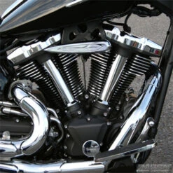 Baron Comet Deco Cylinder Covers - Roadliner & Stratoliner -COB Motorcycle Shop BA762413 02