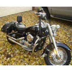 Cruiser Driver's Backrest Kit For Suzuki Boulevard C50 / C90 / Volusia 800 -COB Motorcycle Shop CB DRIVERBACKREST YAMAHAb