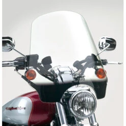 National Cycle Street Shield EX With Mounting Kit 4-Point Handlebar Mounted Universal Windshield -COB Motorcycle Shop EXHDMN2568XLH05