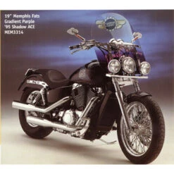 Memphis Shades Memphis Fats Windshield For Kawasaki 19 Memphis Shades Memphis Fats Windshield For Kawasaki -COB Motorcycle Shop Honda2 1