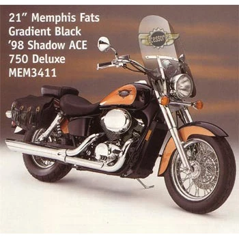 Memphis Shades Memphis Fats Windshield For Kawasaki 9 Memphis Shades Memphis Fats Windshield For Kawasaki - Image 7