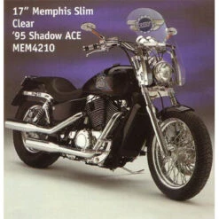 Memphis Shades Memphis Slim Windshield For Yamaha Cruiser -COB Motorcycle Shop Honda6