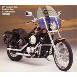 Memphis Shades Memphis Fats Windshield For Kawasaki 18 Memphis Shades Memphis Fats Windshield For Kawasaki -COB Motorcycle Shop KAWASAKIa