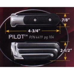 Kuryakyn Pilot Pegs, Tapered -COB Motorcycle Shop KY4419 03
