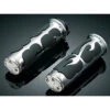 Kuryakyn ISO-Flame Grips For 1" Handlebars 2 Kuryakyn ISO-Flame Grips For 1" Handlebars -COB Motorcycle Shop KY6262