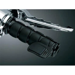 Kuryakyn Black ISO-Grips For 7/8" Handlebars -COB Motorcycle Shop KY6340 01 1