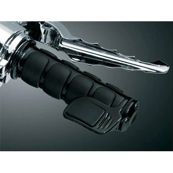 Kuryakyn Black ISO-Grips For 1" Handlebars 4 Kuryakyn Black ISO-Grips For 1" Handlebars - Image 2