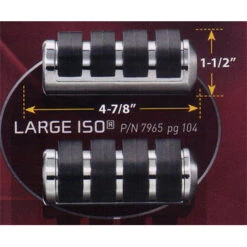 Kuryakyn 7965 Large ISO-Pegs, Tapered -COB Motorcycle Shop KY7965 01