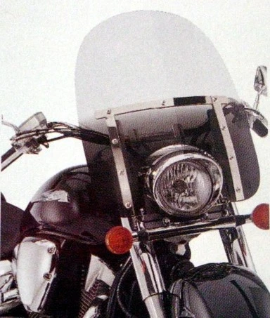 Memphis Shades Memphis Slim Windshield For Honda Cruiser 3 Memphis Shades Memphis Slim Windshield For Honda Cruiser