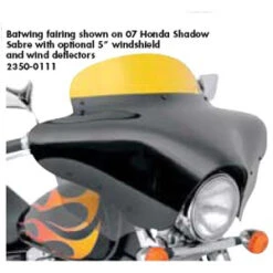 Memphis Shades Batwing Fairing With Optional Mounting Hardware - Metric Cruisers -COB Motorcycle Shop PU23300016 KITb