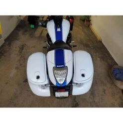 Handmade Bags Set With Mount Hardware For Suzuki M1800R/Boulevard M109R -COB Motorcycle Shop RF Handmade M1800R Bags Set image11