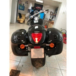 Handmade Bags Set With Mount Hardware For Suzuki M1800R/Boulevard M109R -COB Motorcycle Shop RF Handmade M1800R Bags Set image5