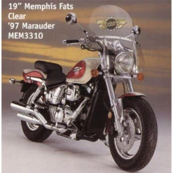 Memphis Shades Memphis Fats Windshield For Yamaha -COB Motorcycle Shop SUZUKIa