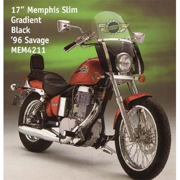Memphis Shades Memphis Slim Windshield For Honda Cruiser 14 Memphis Shades Memphis Slim Windshield For Honda Cruiser - Image 12