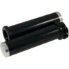 Yana Shiki Standard Style Flat End Black Grips - Boulevard M109R -COB Motorcycle Shop YSA3202BF