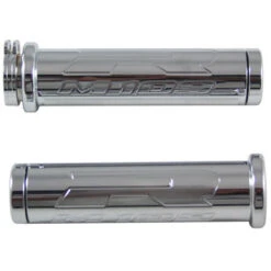 Yana Shiki Standard Style Flat End Chrome Grips - Boulevard M109R