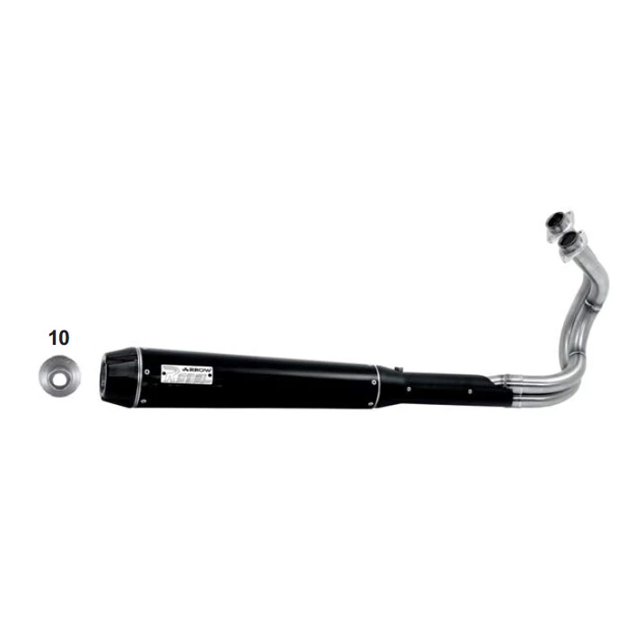 Arrow 74501RB Rebel Exhaust Full System For Kawasaki Vulcan S 650 '14/'16 3 Arrow 74501RB Rebel Exhaust Full System For Kawasaki Vulcan S 650 '14/'16
