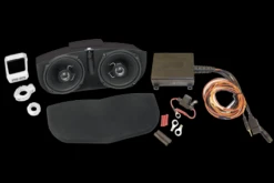 Memphis Shades Batwing Fairing With Optional Mounting Hardware - Metric Cruisers -COB Motorcycle Shop batwing.speaker2