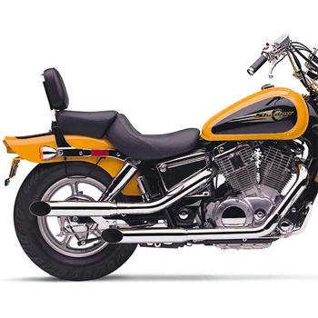 COBRA Slashcut Slip-on Mufflers Exhaust Shadow Spirit 1100 97-07 3 COBRA Slashcut Slip-on Mufflers Exhaust Shadow Spirit 1100 97-07