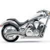 Cobra Speedster Swept Chrome Complete Exhaust - Fury / Stateline / Sabre 1300 10-up -COB Motorcycle Shop cobra 1233 exhaust