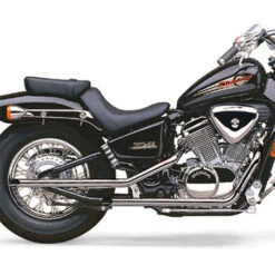 COBRA 1-5/8" Drag Pipes Complete Exhaust Shadow VLX600 88-07