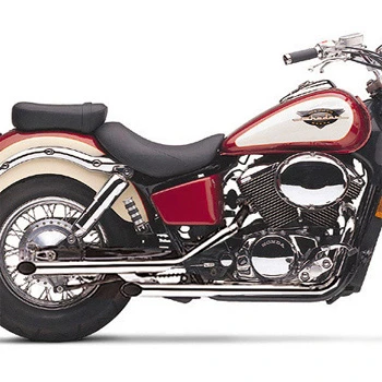COBRA 2" Drag Pipes Complete Exhaust Shadow Ace 750 98-03 3 COBRA 2" Drag Pipes Complete Exhaust Shadow Ace 750 98-03
