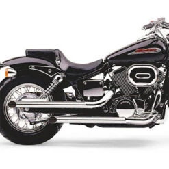 COBRA 2" Drag Pipes Complete Exhaust Shadow Spirit 750 01-07