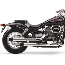 COBRA Classic Slashcut Complete Exhaust Shadow Spirit 750 01-07