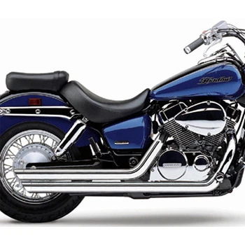 COBRA Streetrod Slashdown Complete Exhaust Shadow Aero 750 04-07 4 COBRA Streetrod Slashdown Complete Exhaust Shadow Aero 750 04-07 - Image 2