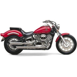 COBRA Slashcut Slip-on Mufflers Exhaust V-Star 1100 99-05 5 COBRA Slashcut Slip-on Mufflers Exhaust V-Star 1100 99-05 -COB Motorcycle Shop cobra 2167sc exhaust image2
