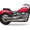 COBRA Slashcut Slip-on Mufflers Exhaust V-Star 1100 06-up -COB Motorcycle Shop cobra 2173sc exhaust