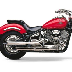 COBRA Slashcut Slip-on Mufflers Exhaust V-Star 1100 06-up