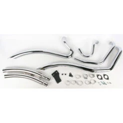 Cobra Speedster Swept Chrome Complete Exhaust - Yamaha RoadStar 1600 / 1700 99-07 -COB Motorcycle Shop cobra 2221 exhaust image4