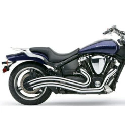 Cobra Speedster Swept Chrome Complete Exhaust - Yamaha Warrior 1700 02-up