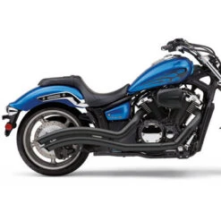 Cobra Speedster Swept Black Complete Exhaust - Yamaha XV1300 Stryker 11-up