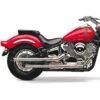 COBRA 2" Drag Pipes Slip-on Mufflers Exhaust V-Star 1100 99-05 -COB Motorcycle Shop cobra 2267 exhaust