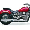 COBRA Power Pro Hp 2-Into-1 Complete Exhaust V-Star 1100 99-up -COB Motorcycle Shop cobra 2467 exhaust