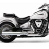 COBRA Power Pro Hp 2-Into-1 Complete Exhaust RoadStar 1600 / RoadStar 1700 99-07 -COB Motorcycle Shop cobra 2471 exhaust