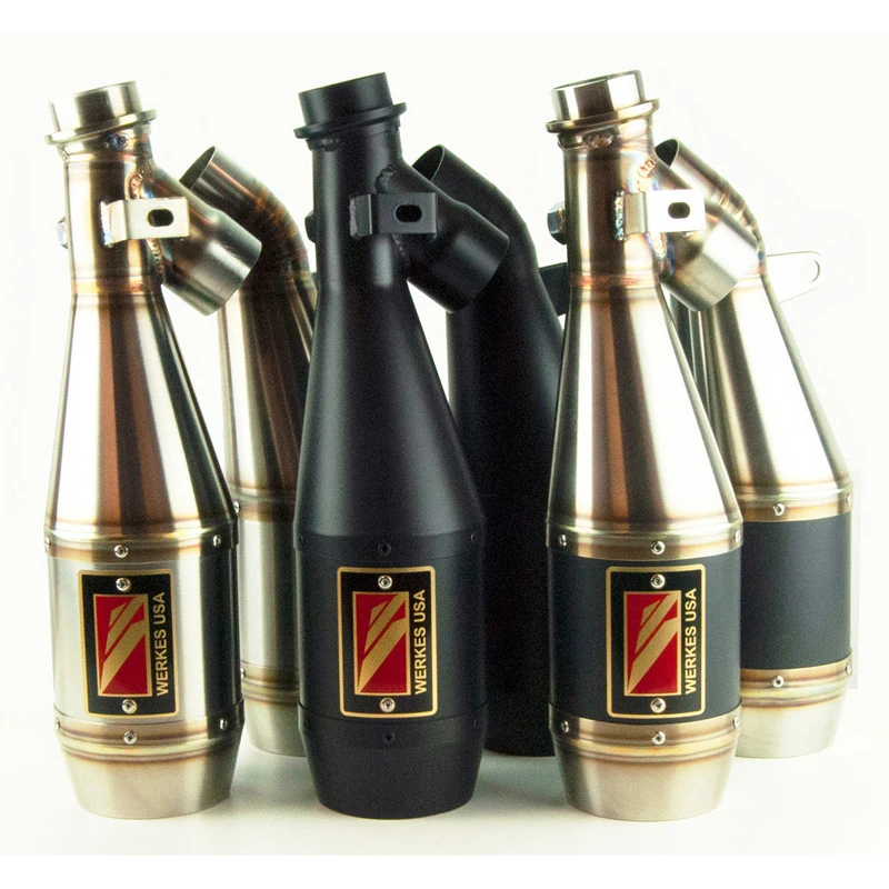 Competition Werkes WT2500-S Slip-on Exhaust For Triumph Rocket III (2020-) 3 Competition Werkes WT2500-S Slip-on Exhaust For Triumph Rocket III (2020-)