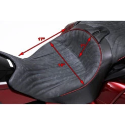 Corbin H-18-GW-T-E Master's Type Seat, With Heat For Honda Gold Wing Tour (2018-) -COB Motorcycle Shop corbin h 18 gw t e masters type seat with heat image13