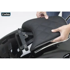 Corbin H-FURY-P Passenger Pillion Seat For Honda Fury (2009-) -COB Motorcycle Shop corbin h fury p passenger pillion seat image4 2