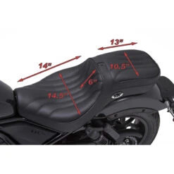 Corbin H-REB-11-21-DTE Dual Tour Seat, Heated For Honda Rebel 1100 (2021-) -COB Motorcycle Shop corbin h reb 11 21 dt dual tour seat image17