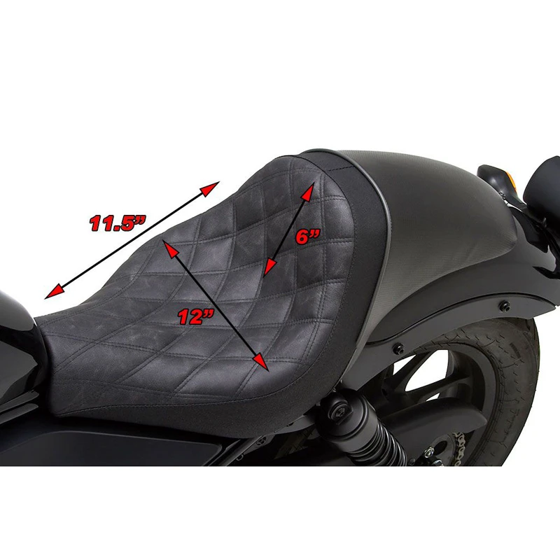 Corbin H-REB-17 Gunfighter Seat For Honda Rebel 300 & 500 (2017-) 8 Corbin H-REB-17 Gunfighter Seat For Honda Rebel 300 & 500 (2017-) - Image 6