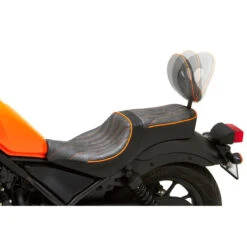 Corbin H-REV-17-GL Gunfighter & Lady Seat For Honda Rebel 300 & 500 (2017-) -COB Motorcycle Shop corbin h rev 17 gl gunfighter lady seat image2