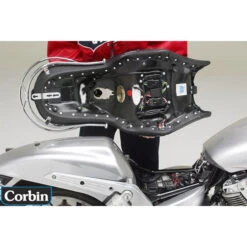 Corbin H-VTX-F-DT-E Dual Tour Seat(W/ Heat) For Honda VTX1800F '05-'08 -COB Motorcycle Shop corbin h vtx f dt dual tour seat no heat image11 1