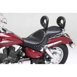 Corbin H-VTX13-DT-4-E Dual Touring Seat, With Heat For Honda VTX1300 (2004-2012) -COB Motorcycle Shop corbin h vtx13 dt 4 dual touring seat image7 1