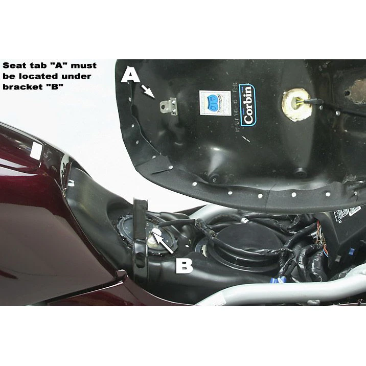 Corbin HGL18-2012-E Master's Type Seat W/ Standard Trunkrest For Honda Gold Wing 1800 '12-'17 19 Corbin HGL18-2012-E Master's Type Seat W/ Standard Trunkrest For Honda Gold Wing 1800 '12-'17 - Image 17